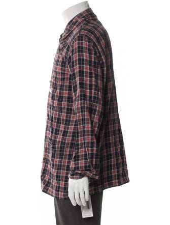 Derek Rose Plaid Print Pajama Top