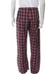 Derek Rose Plaid Print Pajama Bottoms