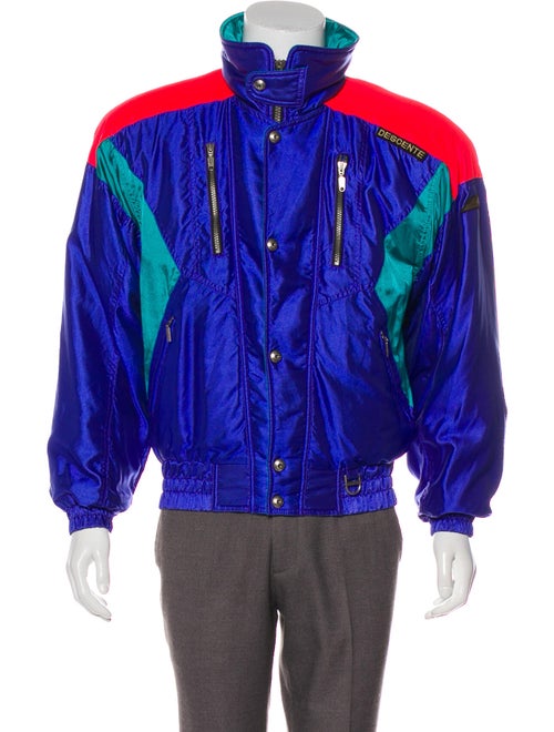 Descente Padded Colorblock Jacket multicolor