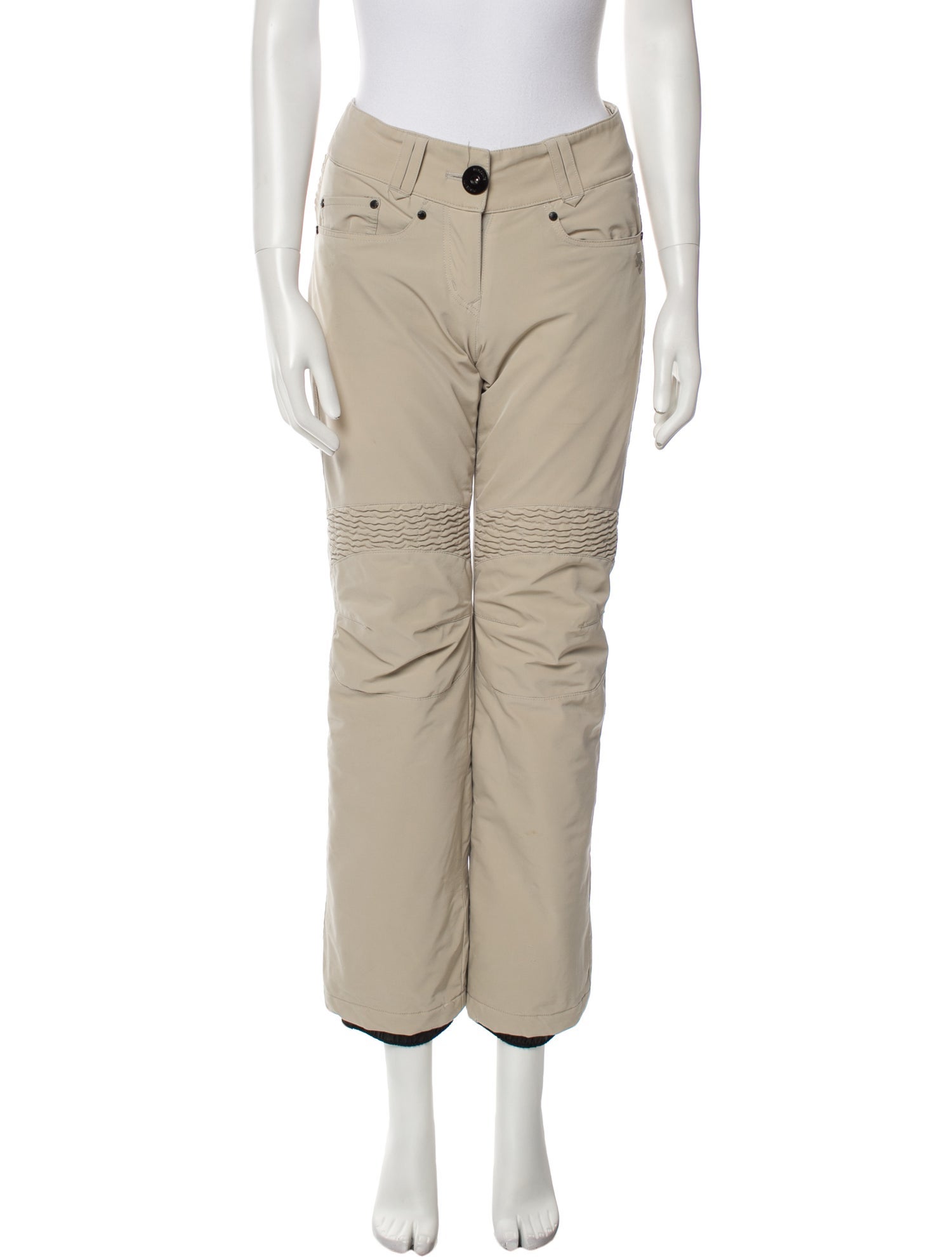 Descente Mid-Rise Straight Leg Jeans