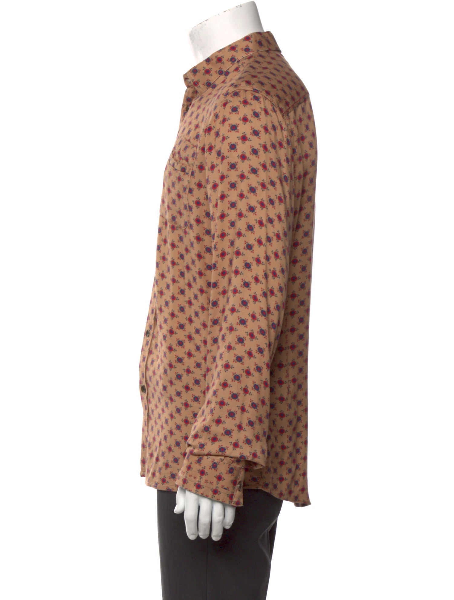 Descente Printed Long Sleeve Shirt