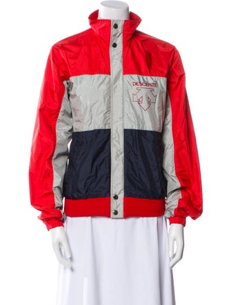 Descente Colorblock Pattern Jacket