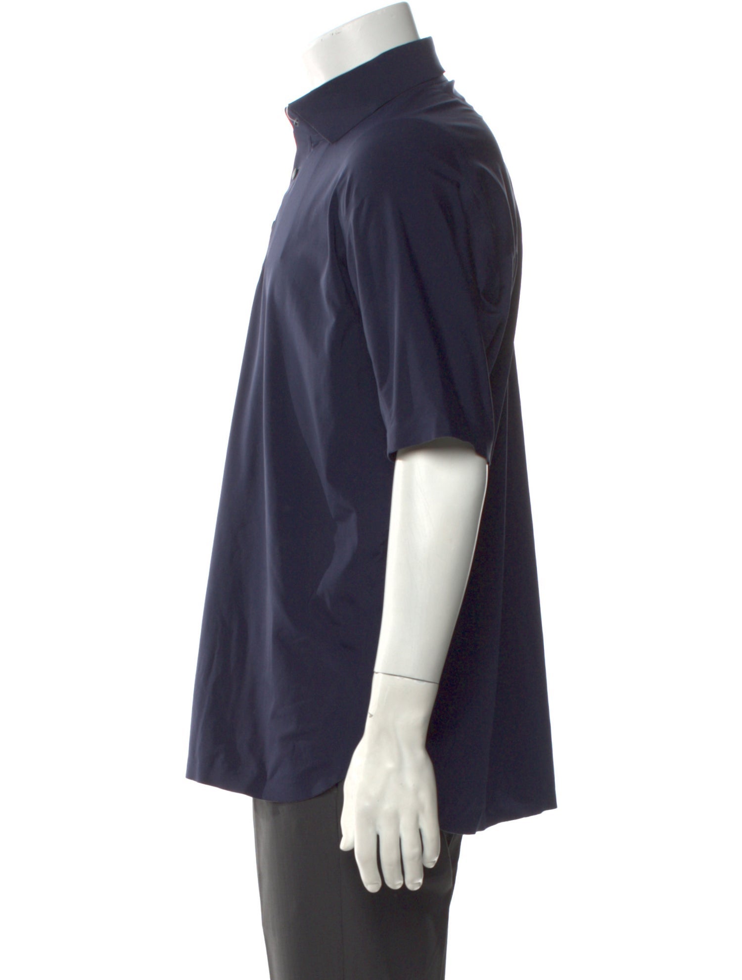 Descente Collar Short Sleeve Polo Shirt