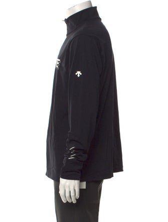 Descente Graphic Print Turtleneck Sweatshirt