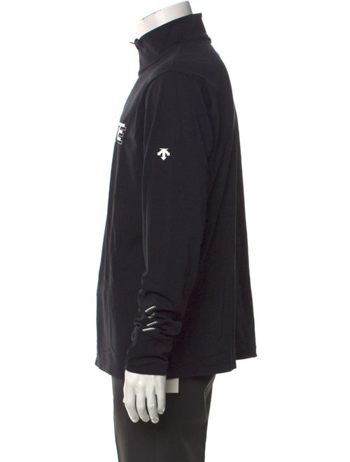 Descente Graphic Print Turtleneck Sweatshirt