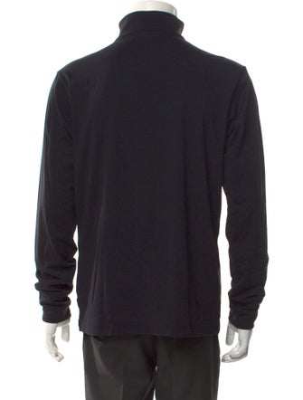 Descente Graphic Print Turtleneck Sweatshirt