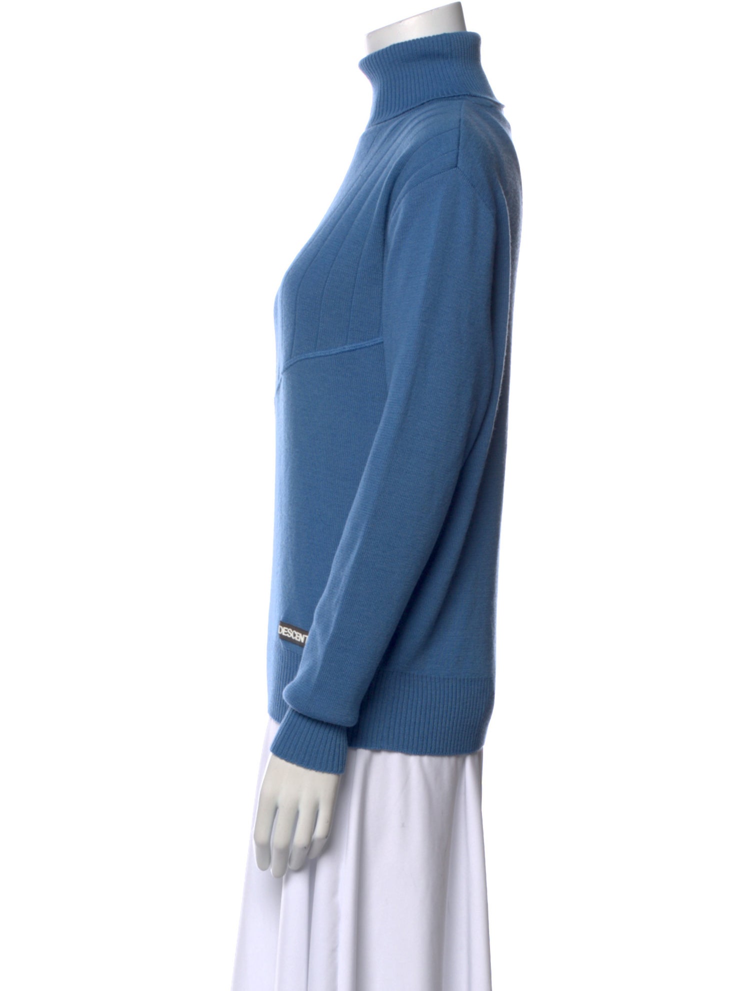 Descente Wool Turtleneck Sweater