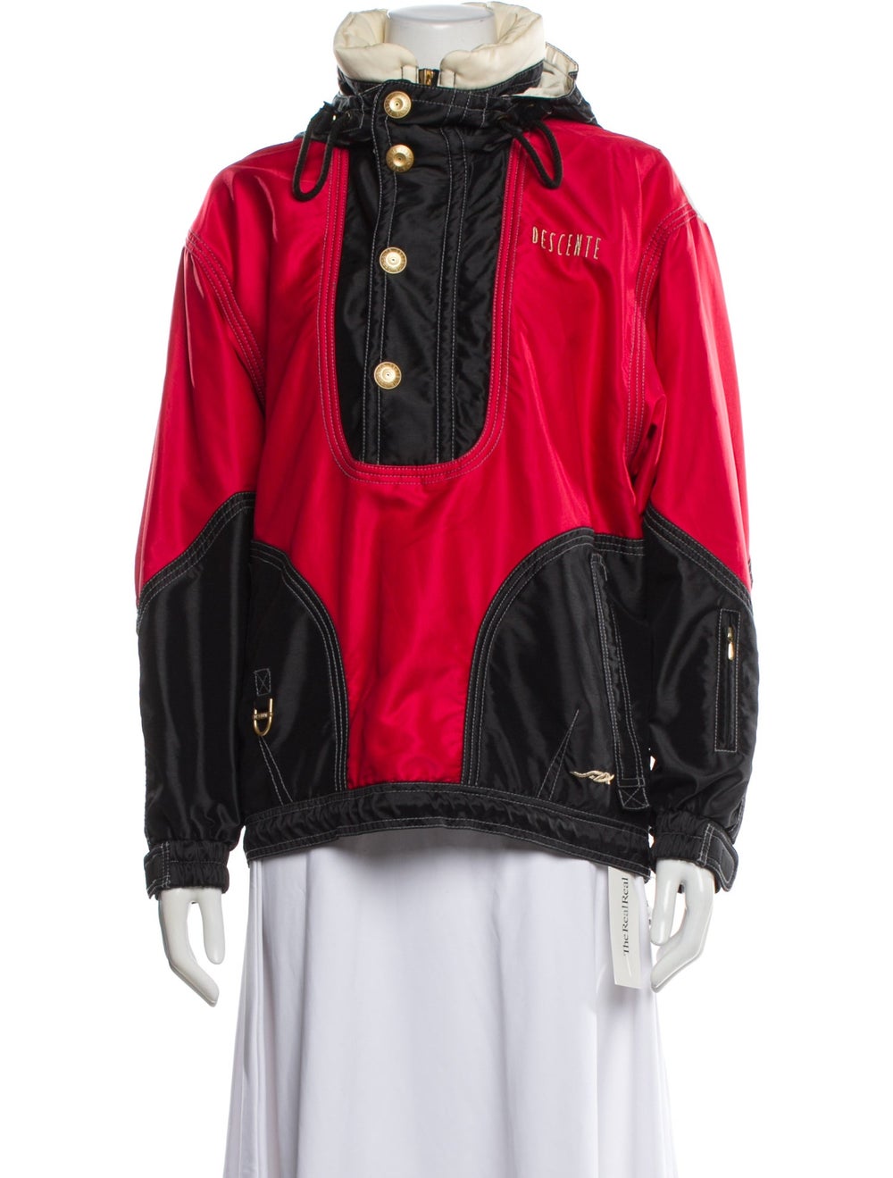 Descente Colorblock Pattern Jacket - image 1