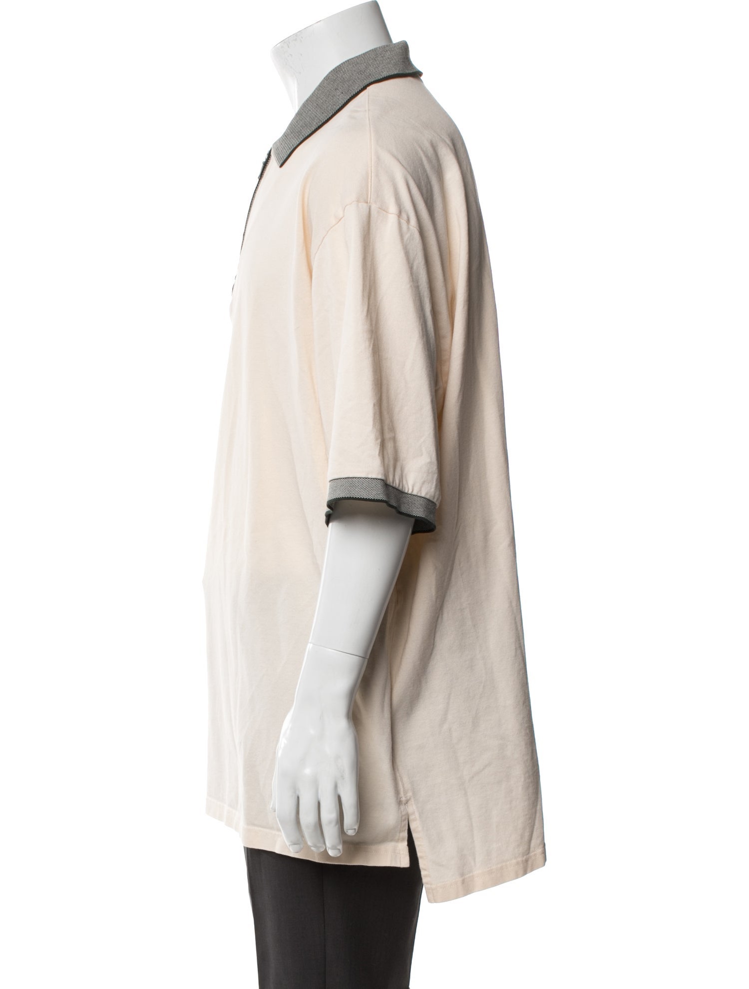 Descente Collar Short Sleeve Polo Shirt