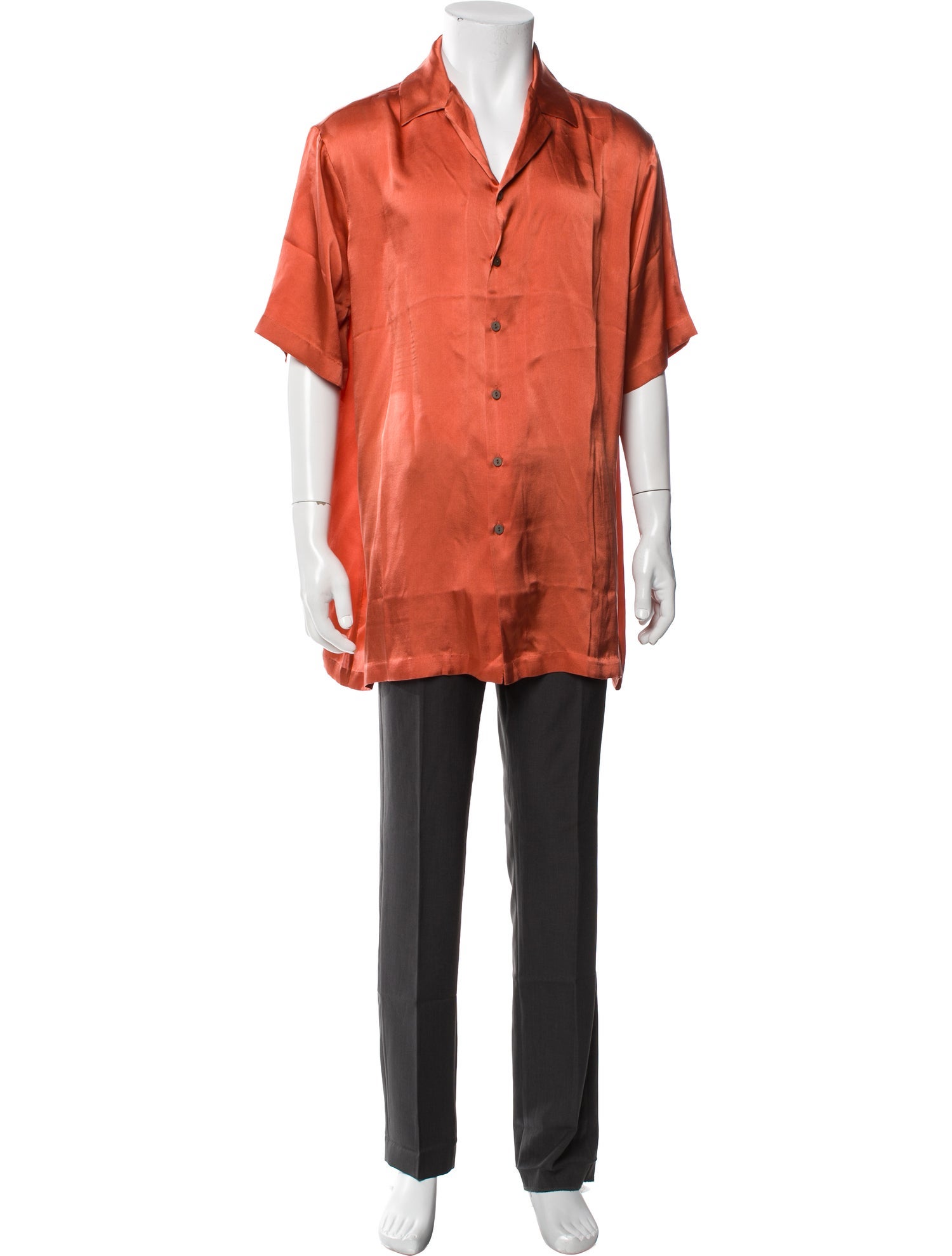 DELOS Silk Three-Quarter Sleeve Shirt w/ Tags