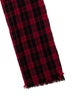 Destin Wool Plaid Print Scarf
