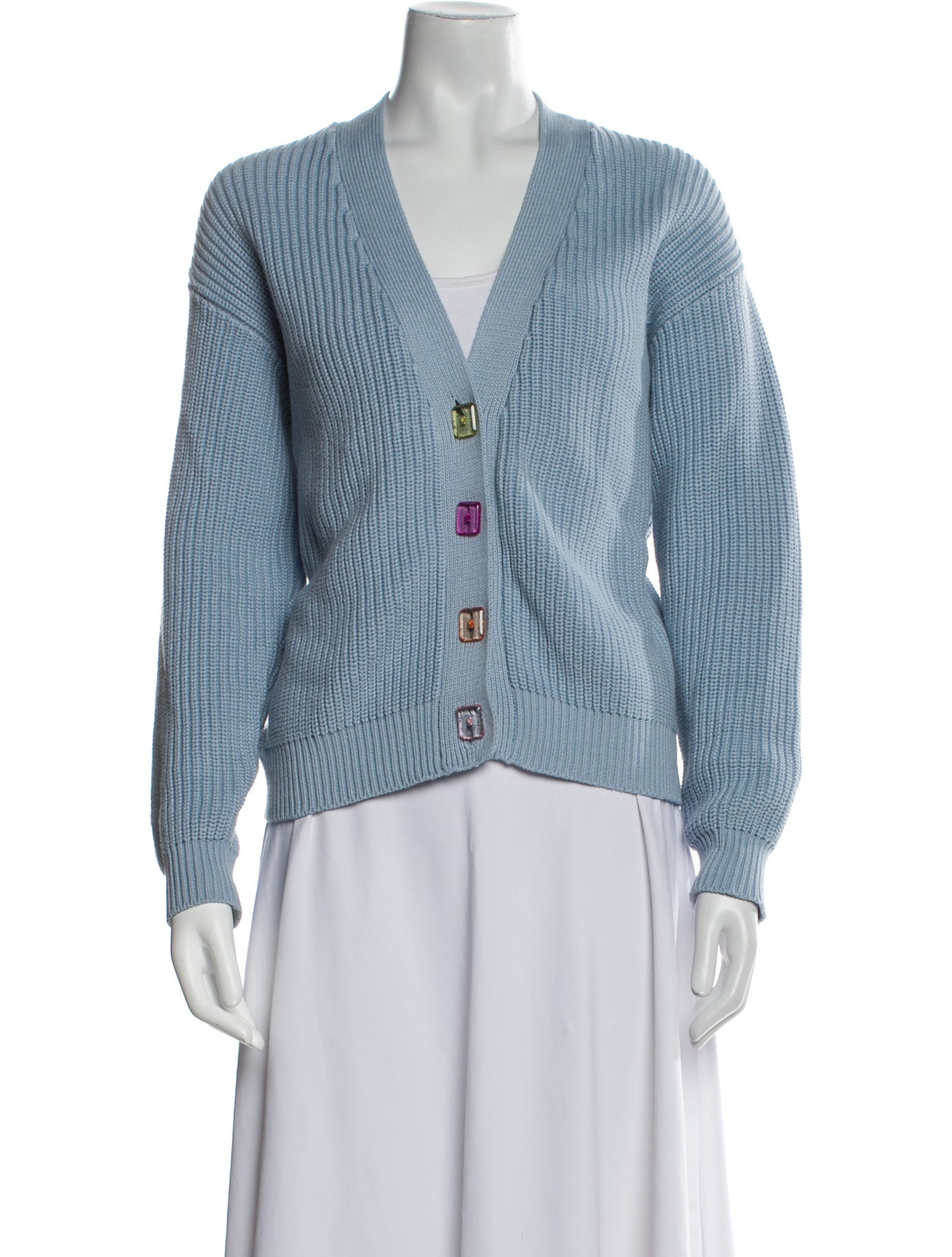 Demylee x Lizzie Fortunato V-Neck Sweater