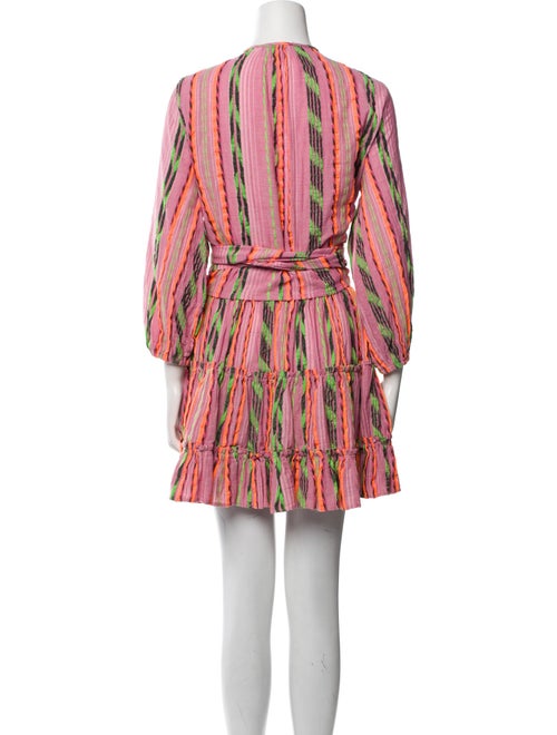 Devotion Twins Striped Sequin Embellishments Skirt Set