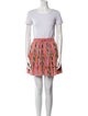 Devotion Twins Striped Sequin Embellishments Skirt Set