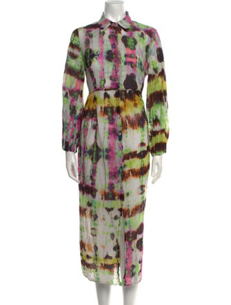 Devotion Twins Printed Midi Length Dress