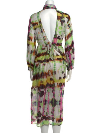 Devotion Twins Printed Midi Length Dress