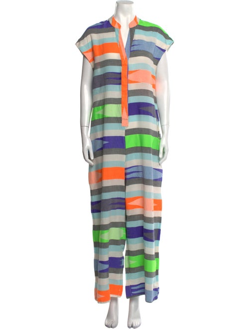 Devotion Twins Printed Crew Neck Jumpsuit