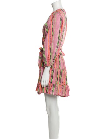 Devotion Twins Striped Ruffle Embellishment Skirt Set