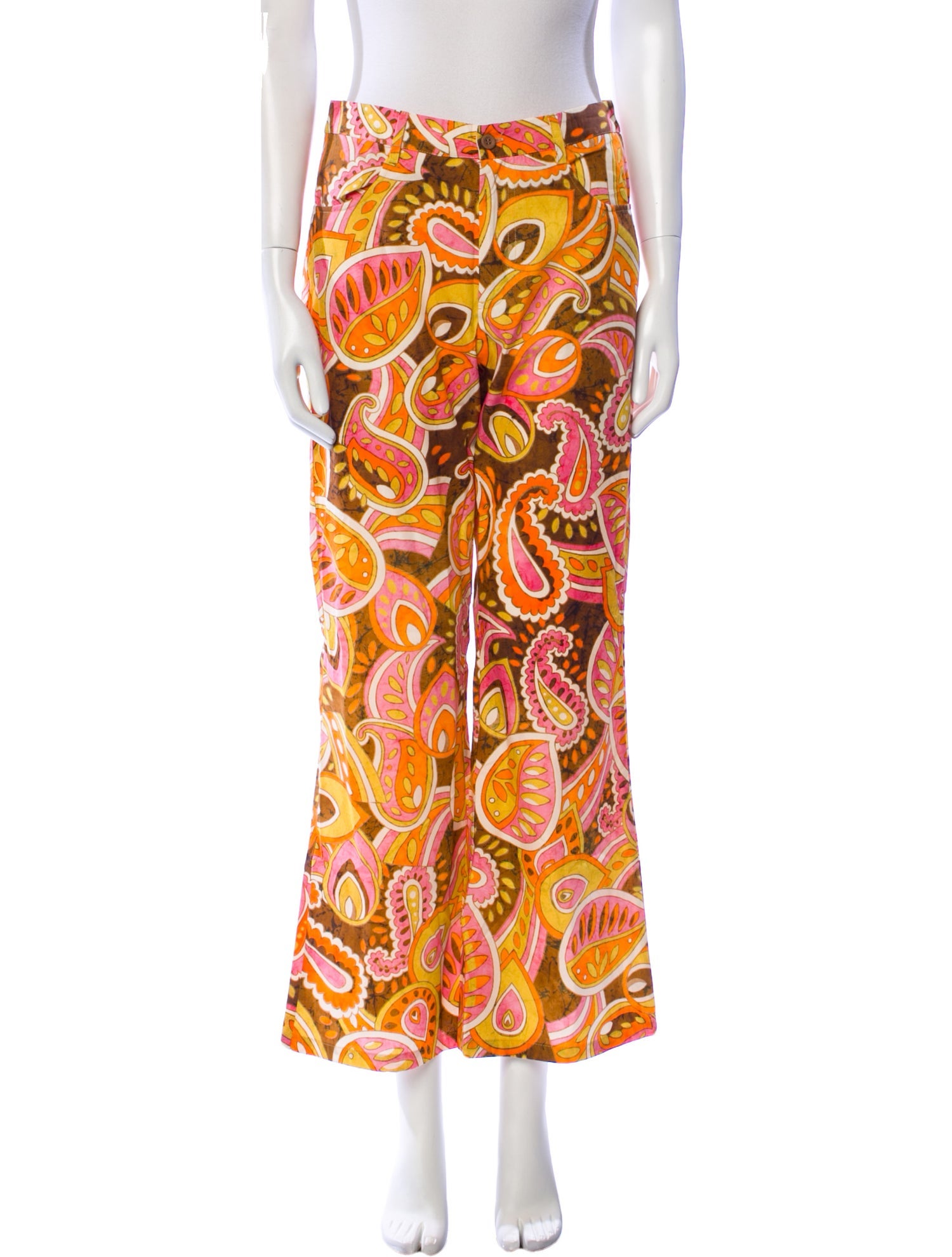 Devotion Twins Paisley Print Wide Leg Pants