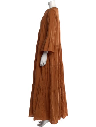 Devotion Twins V-Neck Long Dress