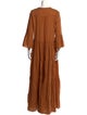 Devotion Twins V-Neck Long Dress