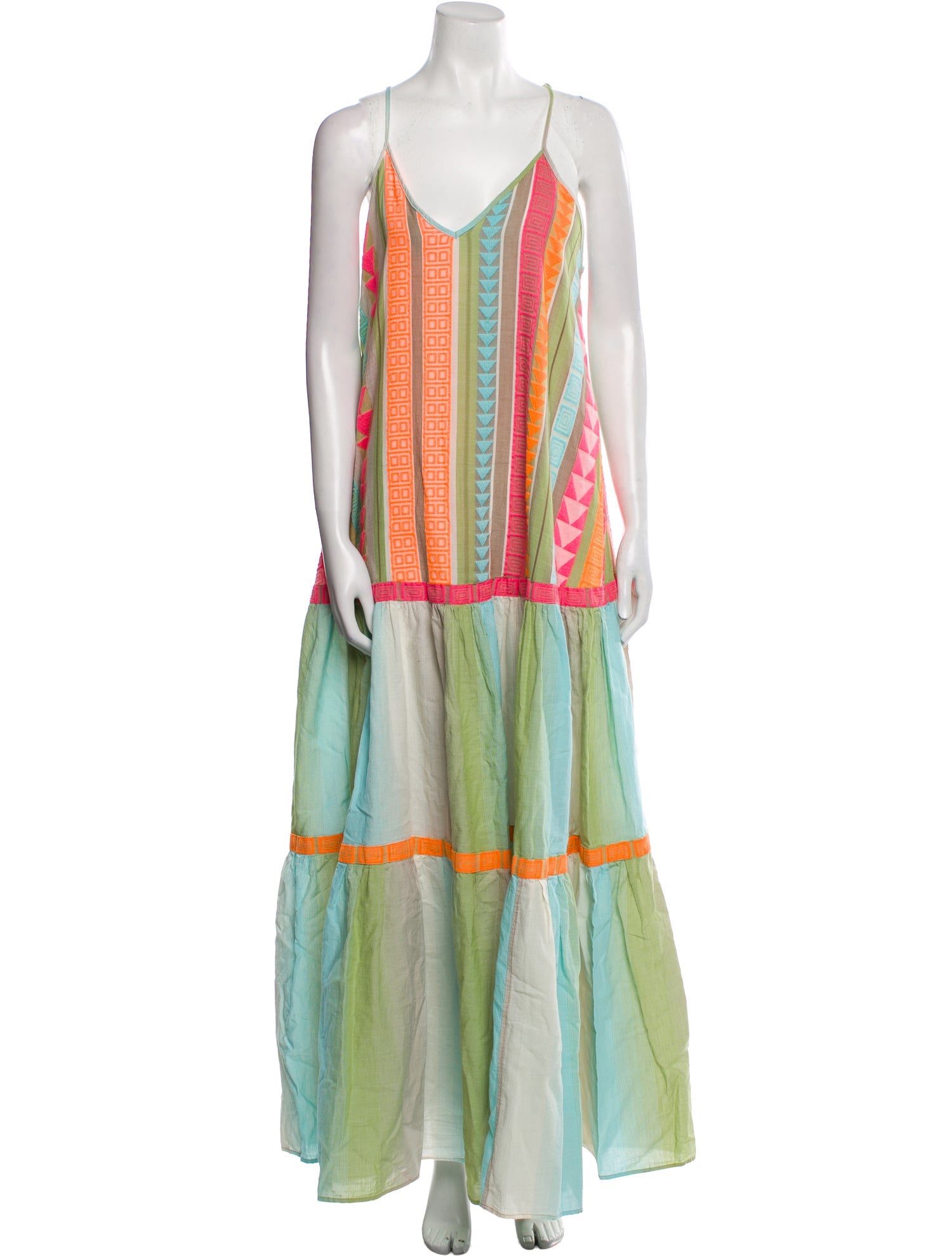 Devotion Twins Striped Long Dress