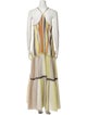 Devotion Twins Striped Long Dress