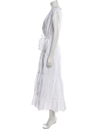 Devotion Twins V-Neck Long Dress