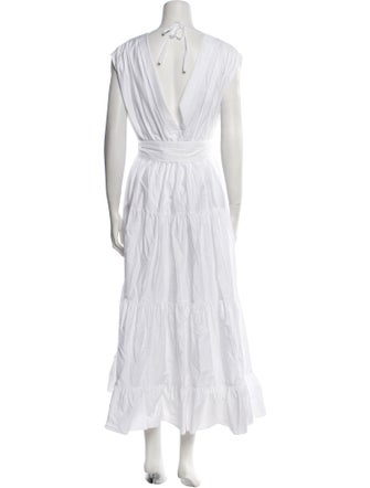 Devotion Twins V-Neck Long Dress