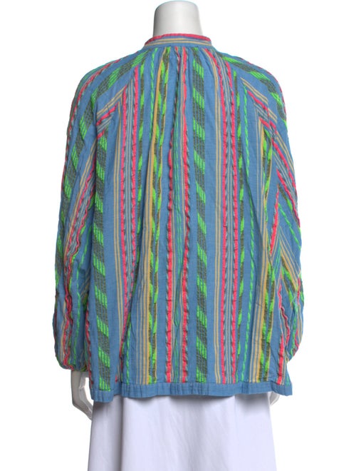 Devotion Twins Printed Mock Neck Blouse