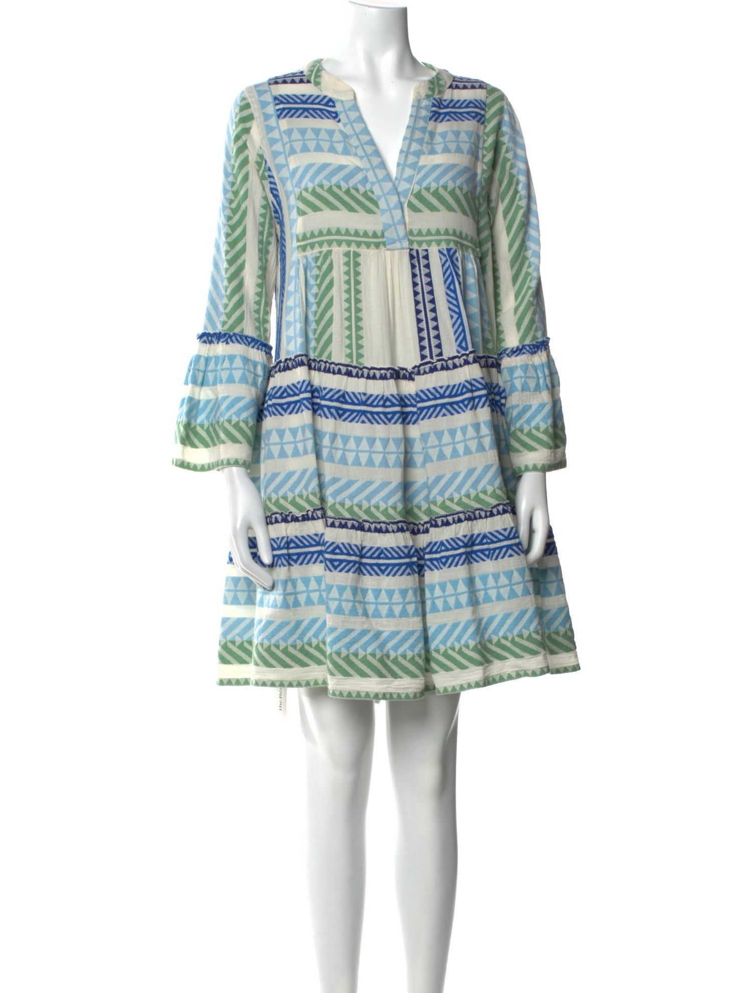 Devotion Twins Printed Knee-Length Dress