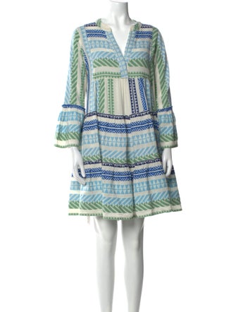 Devotion Twins Printed Knee-Length Dress