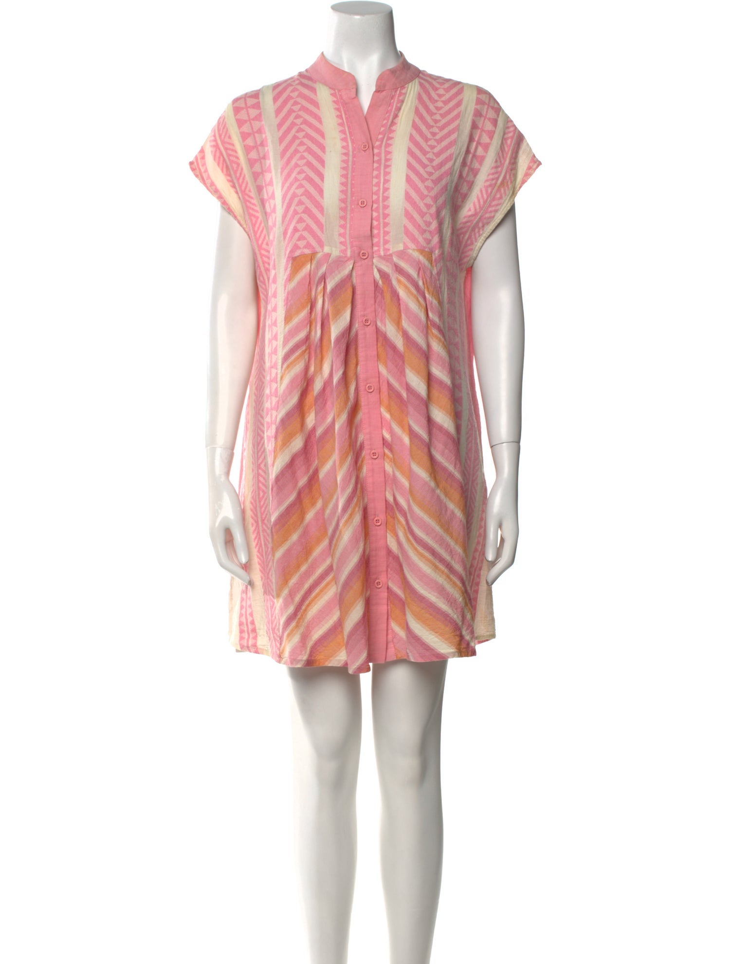 Devotion Twins Striped Mini Dress