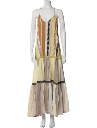 Devotion Twins Striped Long Dress