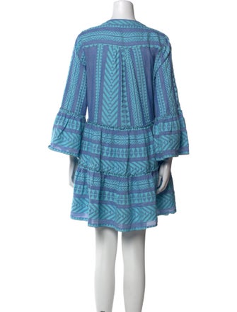 Devotion Twins Printed Knee-Length Dress