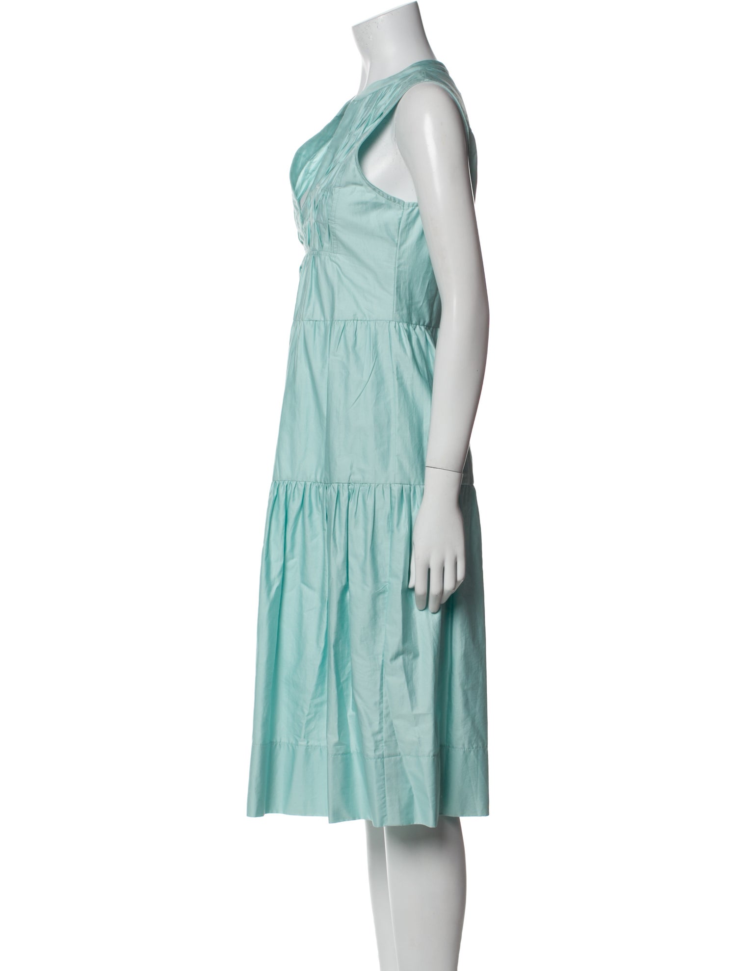 Devotion Twins V-Neck Midi Length Dress