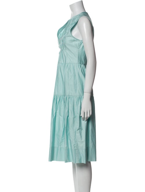 Devotion Twins V-Neck Midi Length Dress