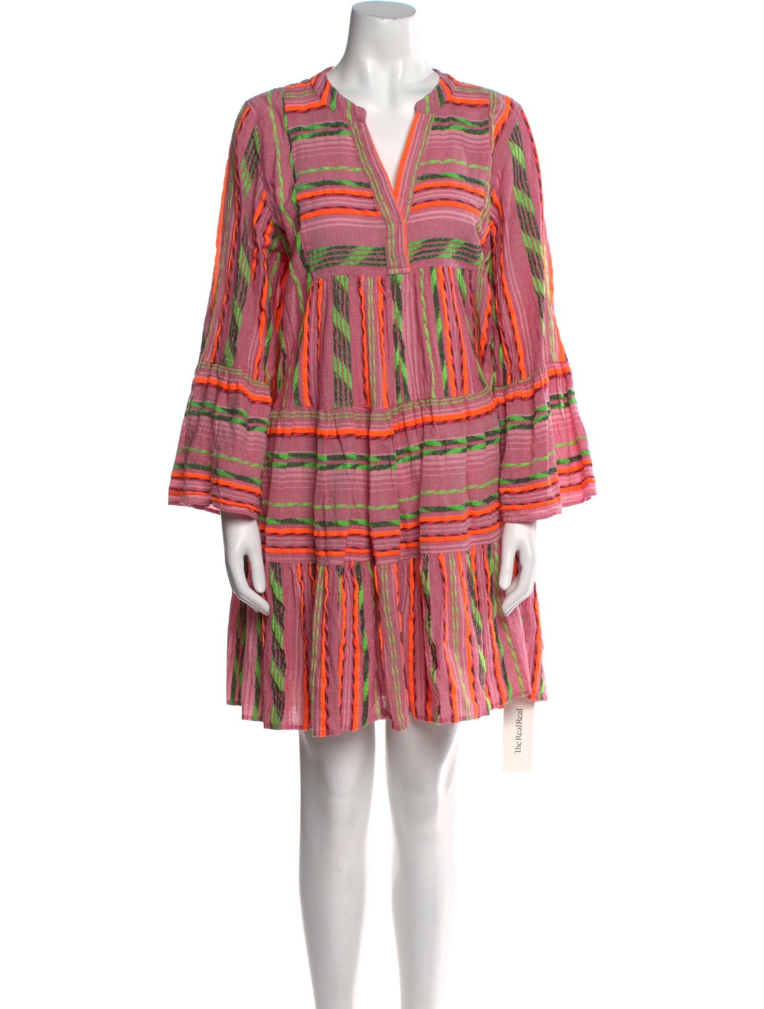 Devotion Twins Striped Mini Dress