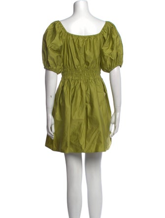 Devotion Twins Square Neckline Mini Dress