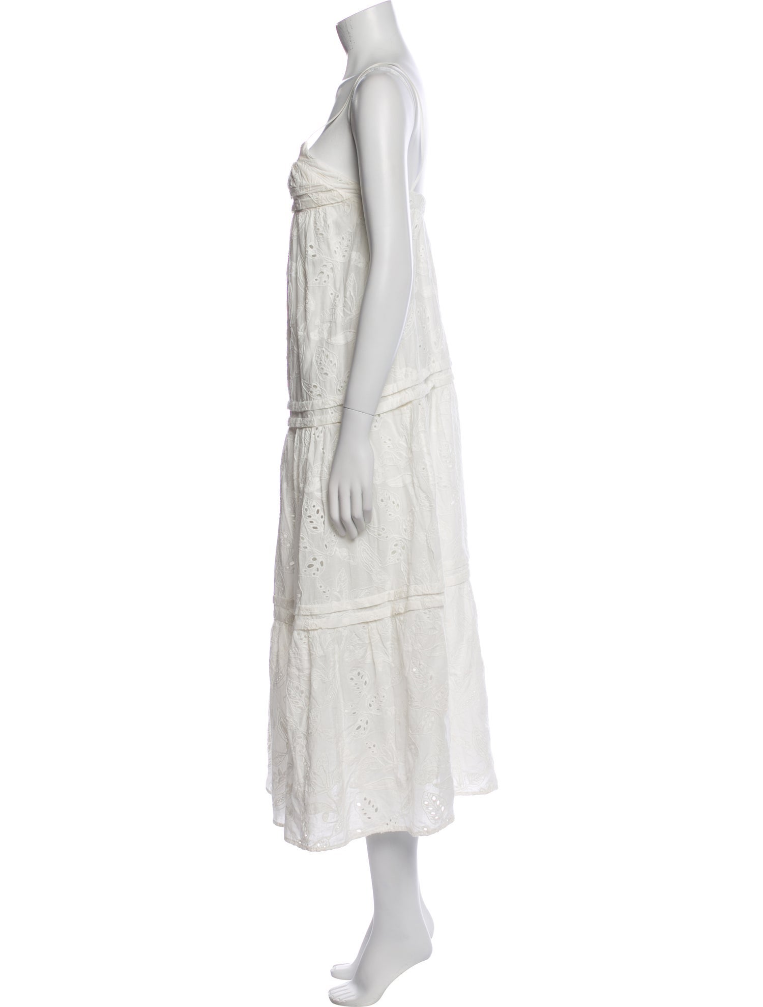 Devotion Twins Square Neckline Long Dress