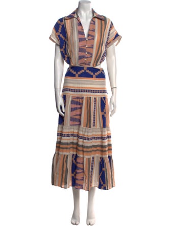 Devotion Twins Printed Long Dress