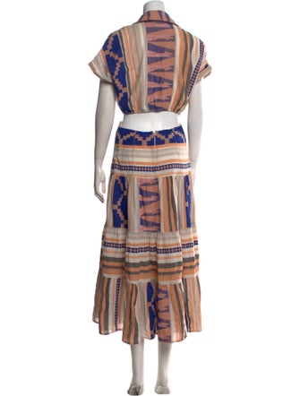 Devotion Twins Printed Long Dress