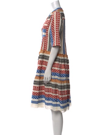 Devotion Twins Printed Midi Length Dress