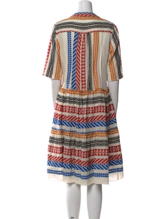 Devotion Twins Printed Midi Length Dress