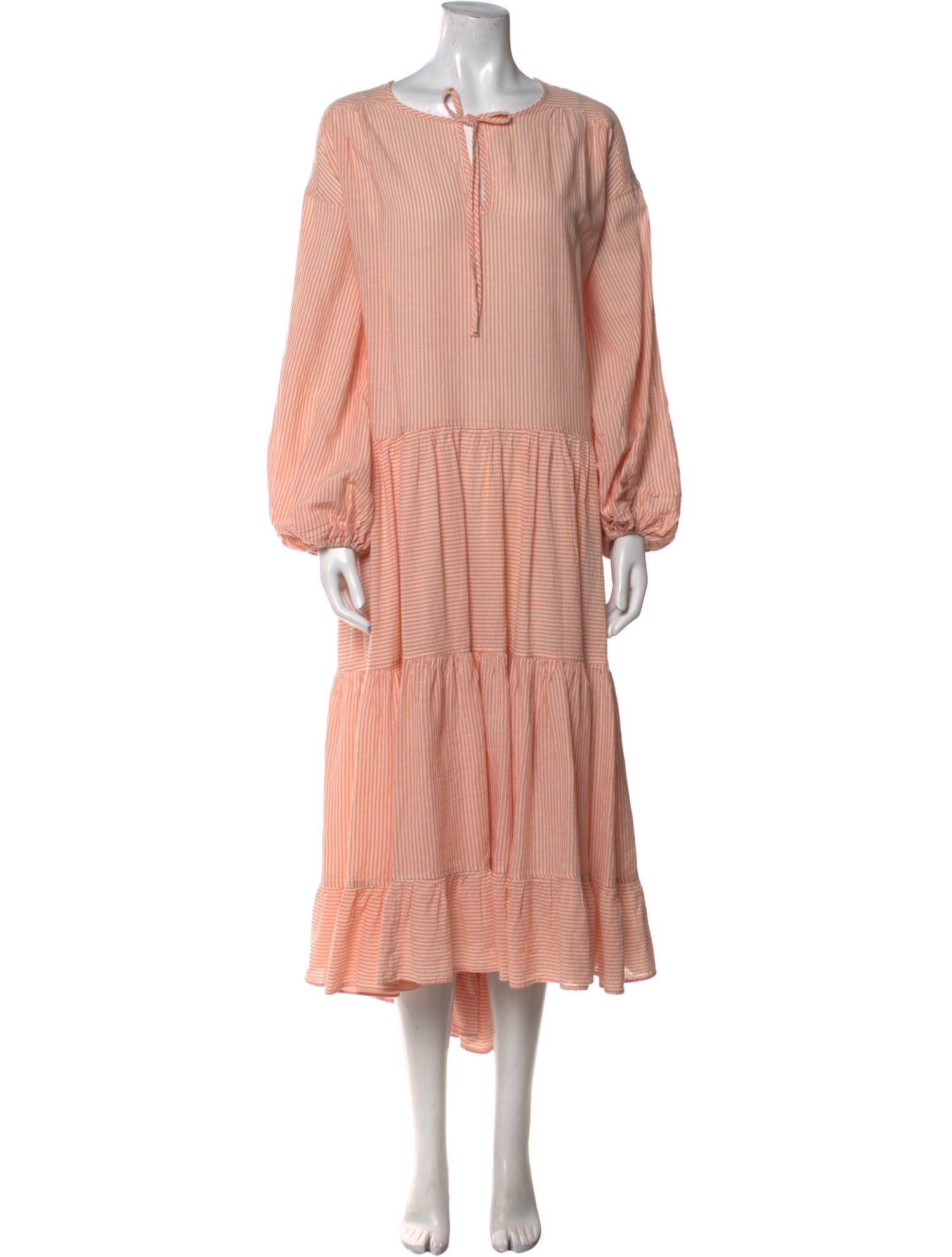 Devotion Twins Scoop Neck Long Dress