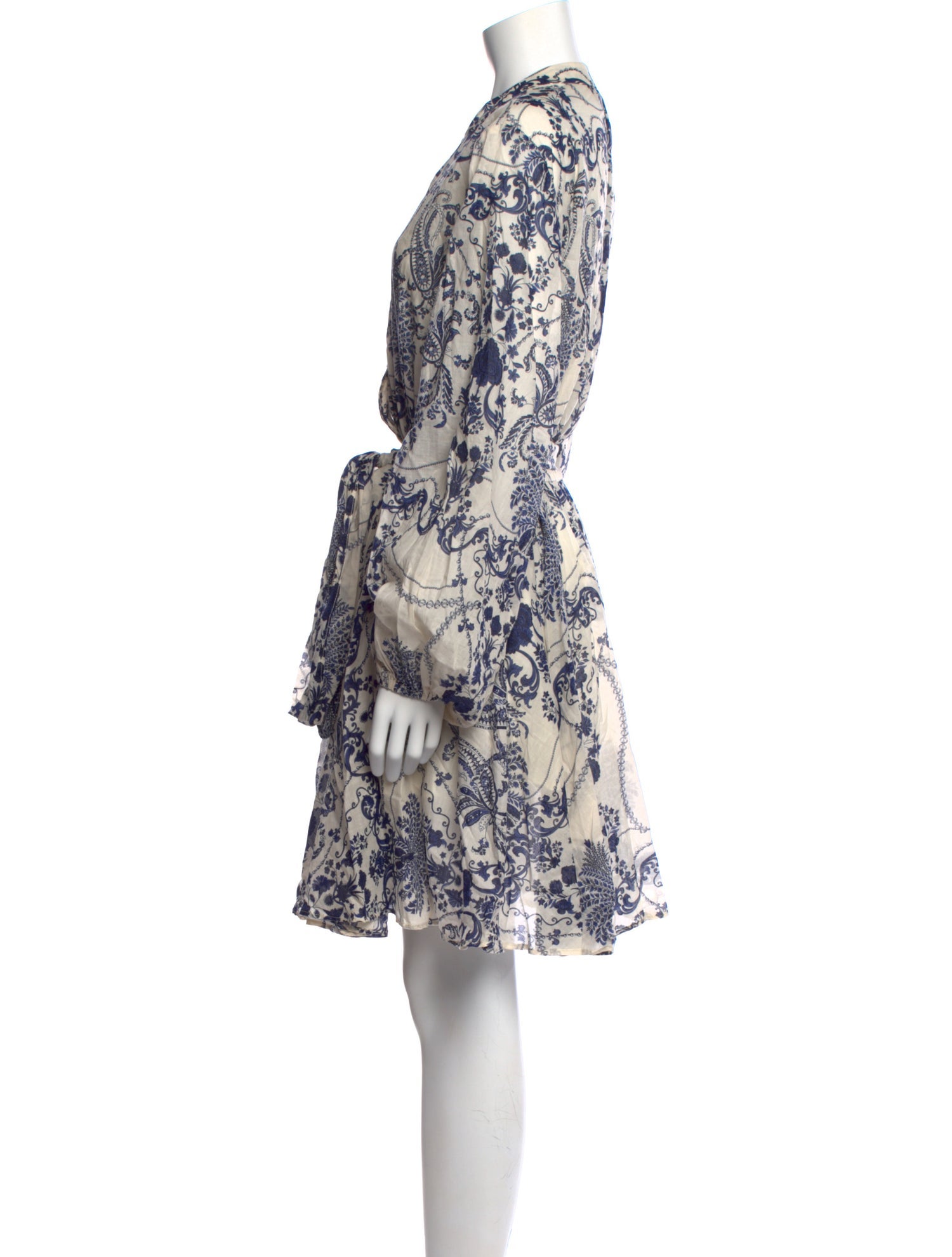Devotion Twins Floral Print Knee-Length Dress
