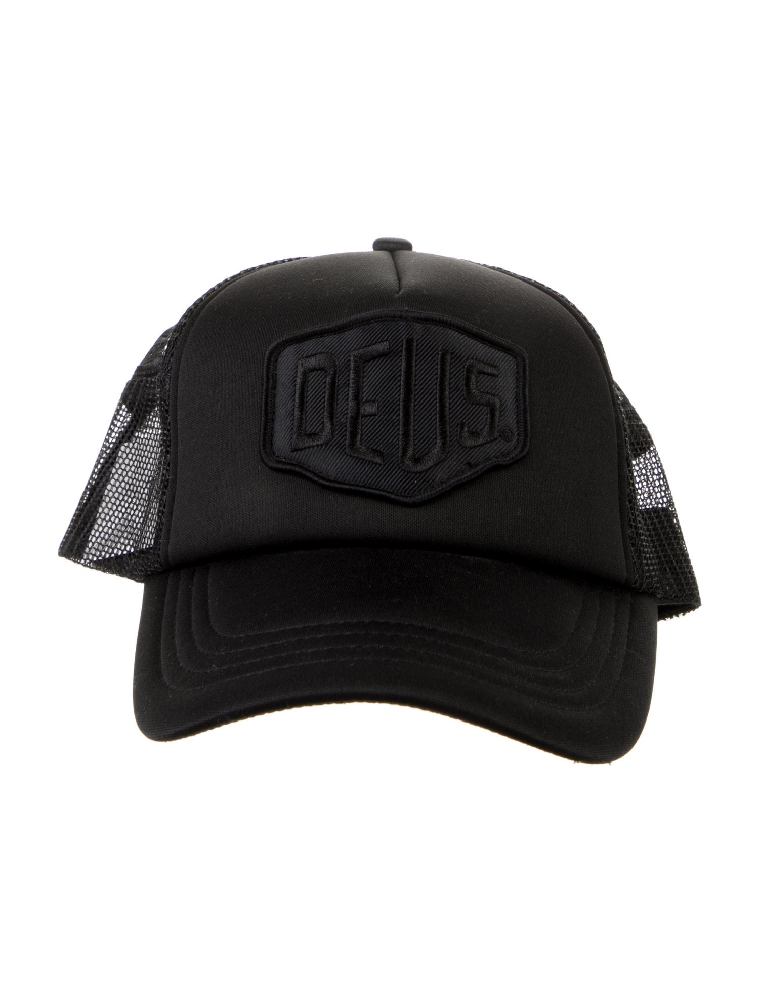 Deus Ex Machina pattern print baseball cap