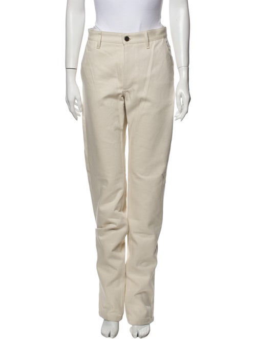Deveaux Mid-Rise Straight Leg Jeans