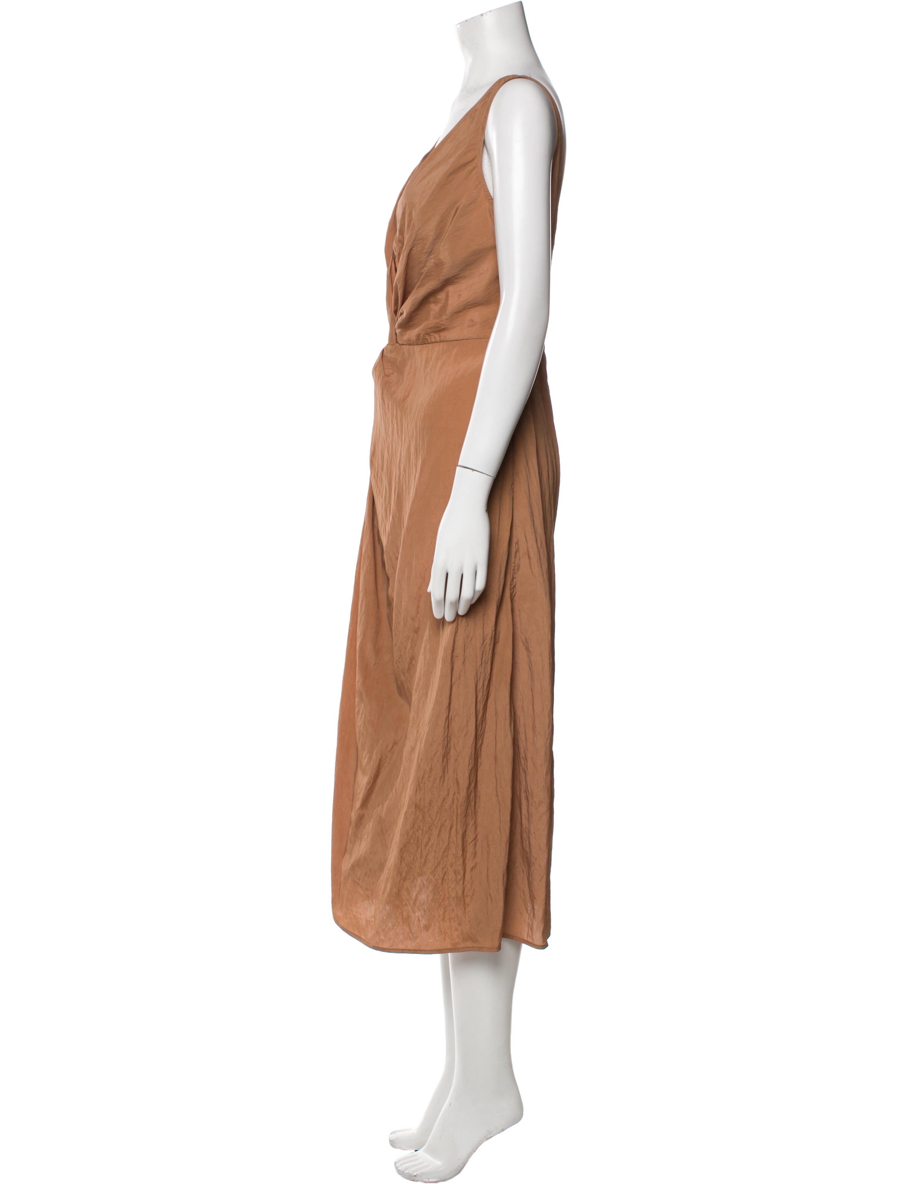 Deveaux V-Neck Long Dress