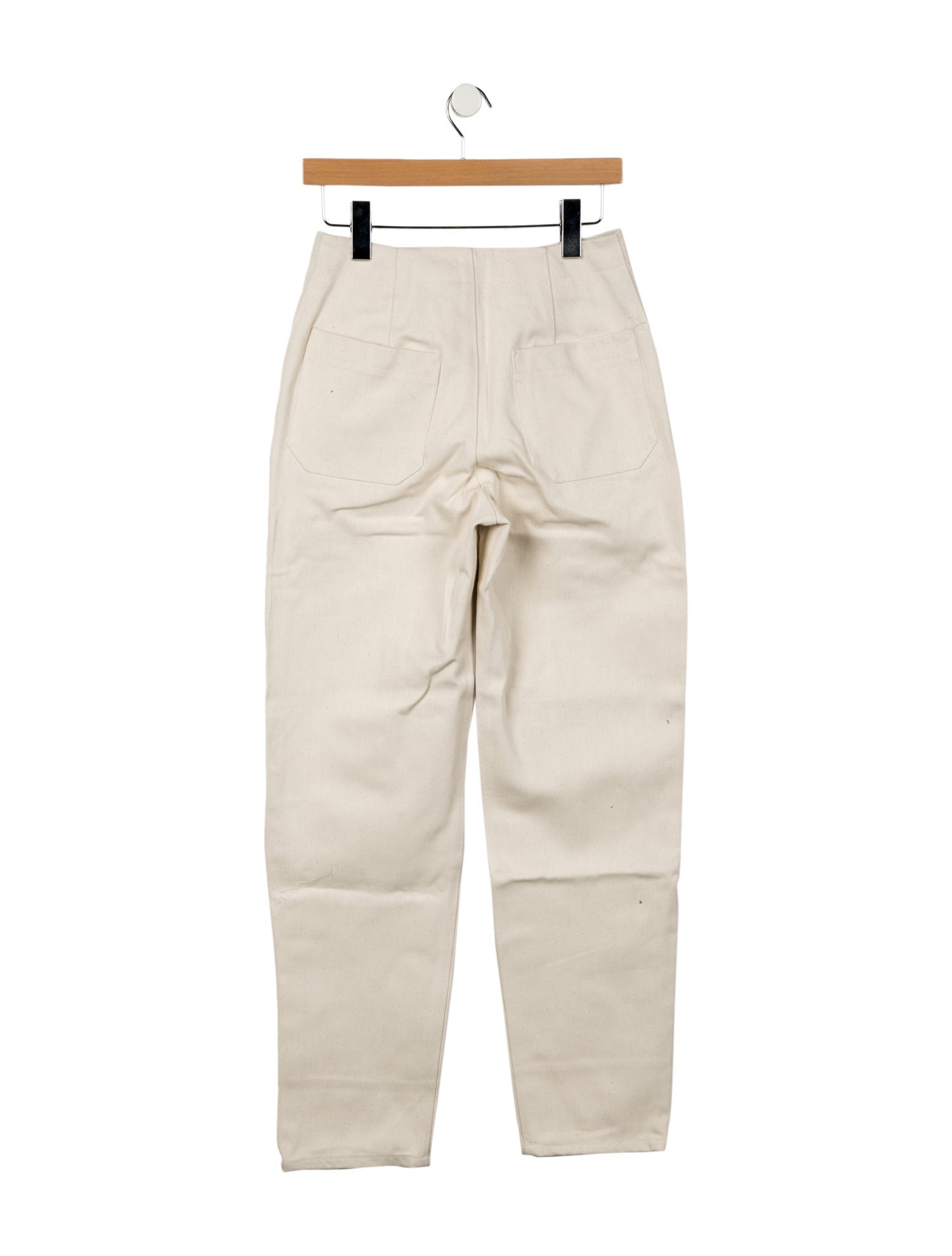 Deveaux High-Rise Straight Leg Jeans